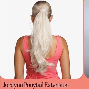 Pony Platinum Blonde Ponytail Extension